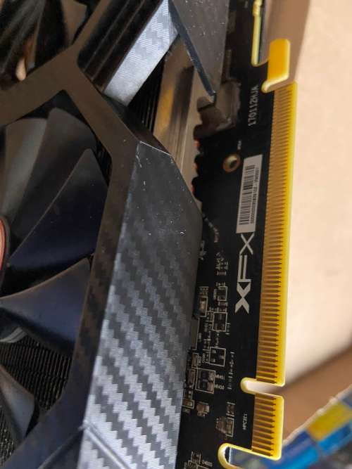 XHS RADEON GRAPHICS GTS XXX ED RX 580  8 GB OC + 1366M D5 BP DDR5